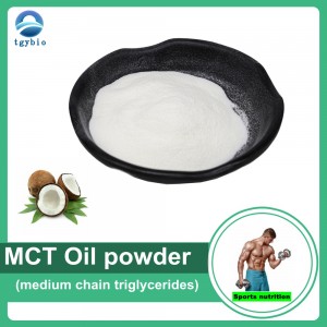 High Quality Orangic 70% Organic Coconut Mct Oil Powder